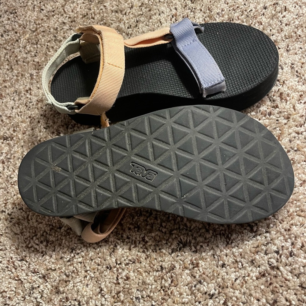 Teva Platform Multi Color Sandals - image 2